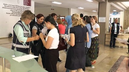 AÖF’de 3 ders sınavları yapıldı