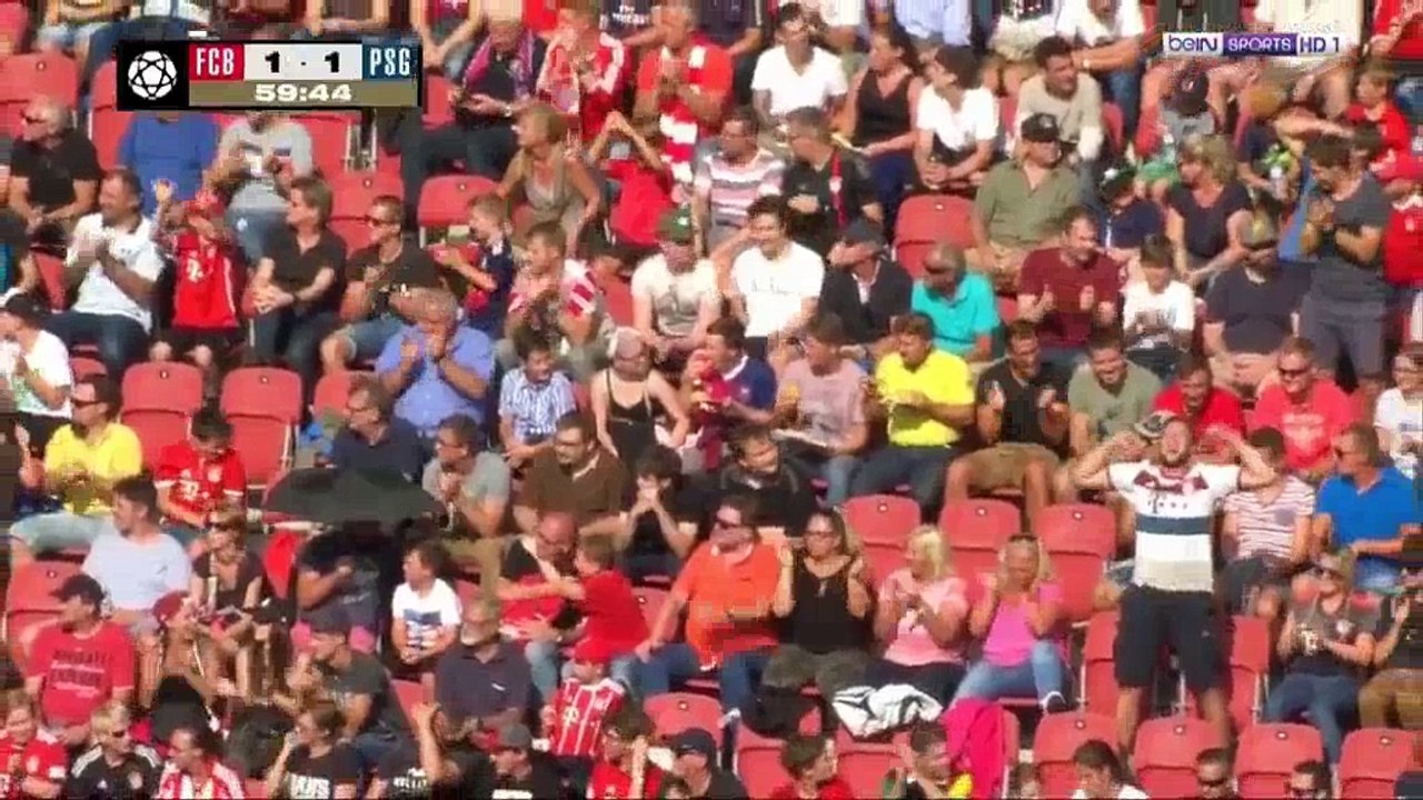 Javi Martinez Goal HD - Bayern Munich 1 - 1 Paris SG - 21.07.2018 (Full Replay)