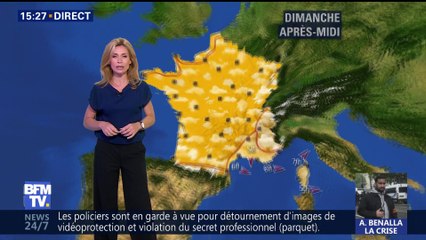 La météo pour ce dimanche 22 juillet 2018