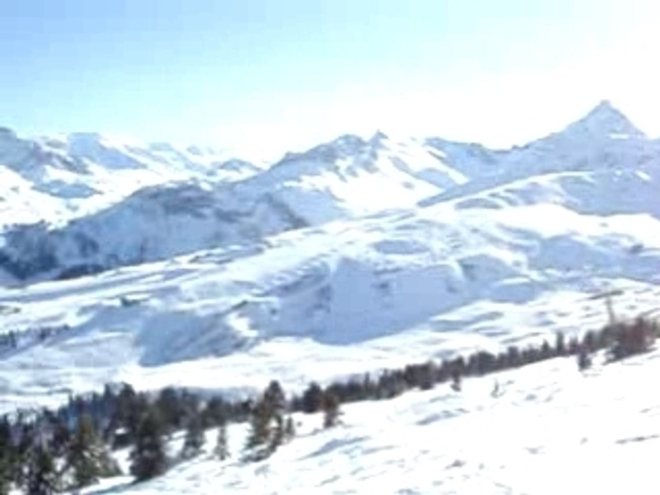 COURCHEVEL  VUE  version LIVE on pistes !!!