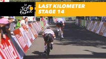 Last kilometer / Flamme rouge - Étape 14 / Stage 14 - Tour de France 2018