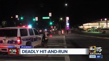 Police searching for driver in deadly pedestrian crash