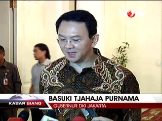 Ahok Pertanyakan Alasan Penyetopan Reklamasi Pulau G