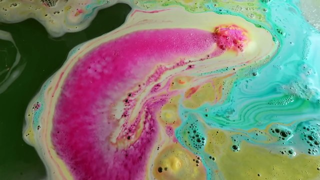 MIXING EVERY LUSH BATH BOMB TOGETHER! BATH ART CHALLENGE! SO SATISFYING !