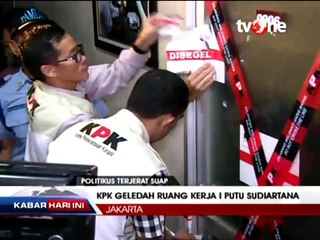 KPK Geledah Ruang Putu Sudiartana
