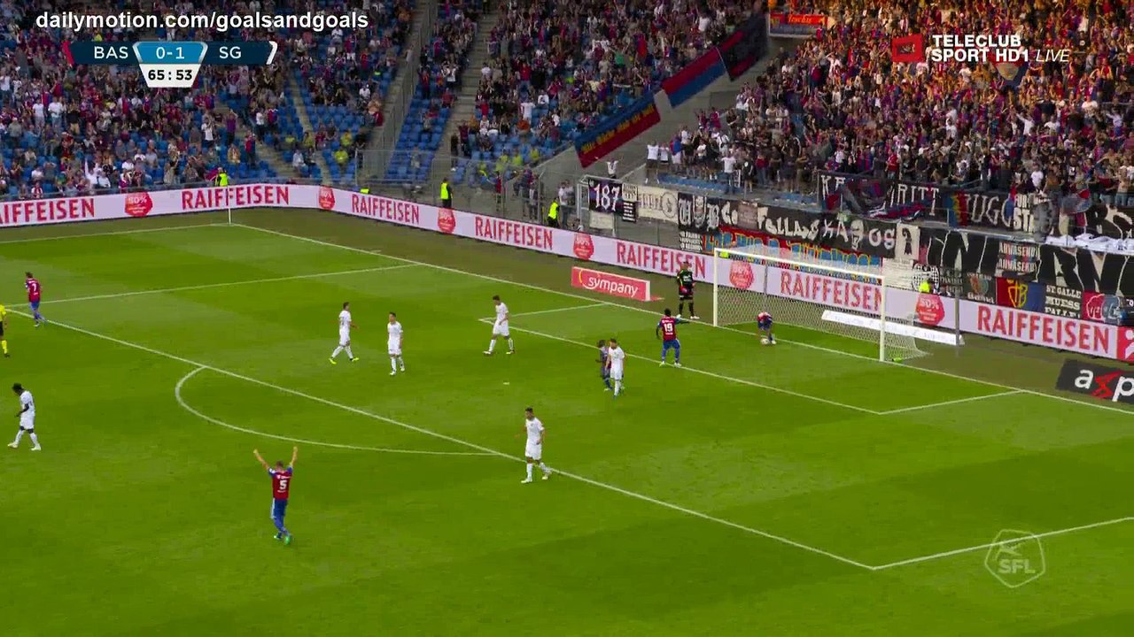 Jordi Quintilla Own Goal HD - Basel 1 - 1 St. Gallen - 21.07.2018 (Full Replay)