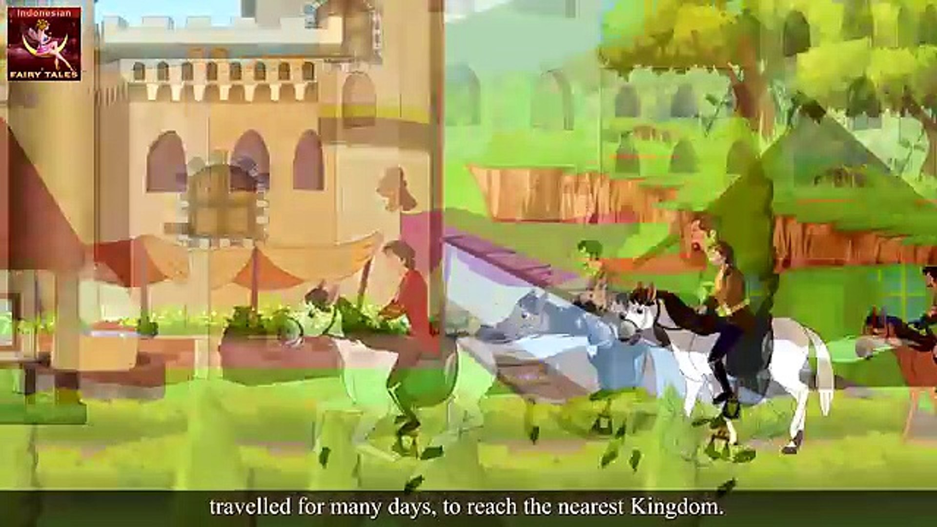 Tujuh Burung Gagak The Seven Crows In Indonesian Indonesian