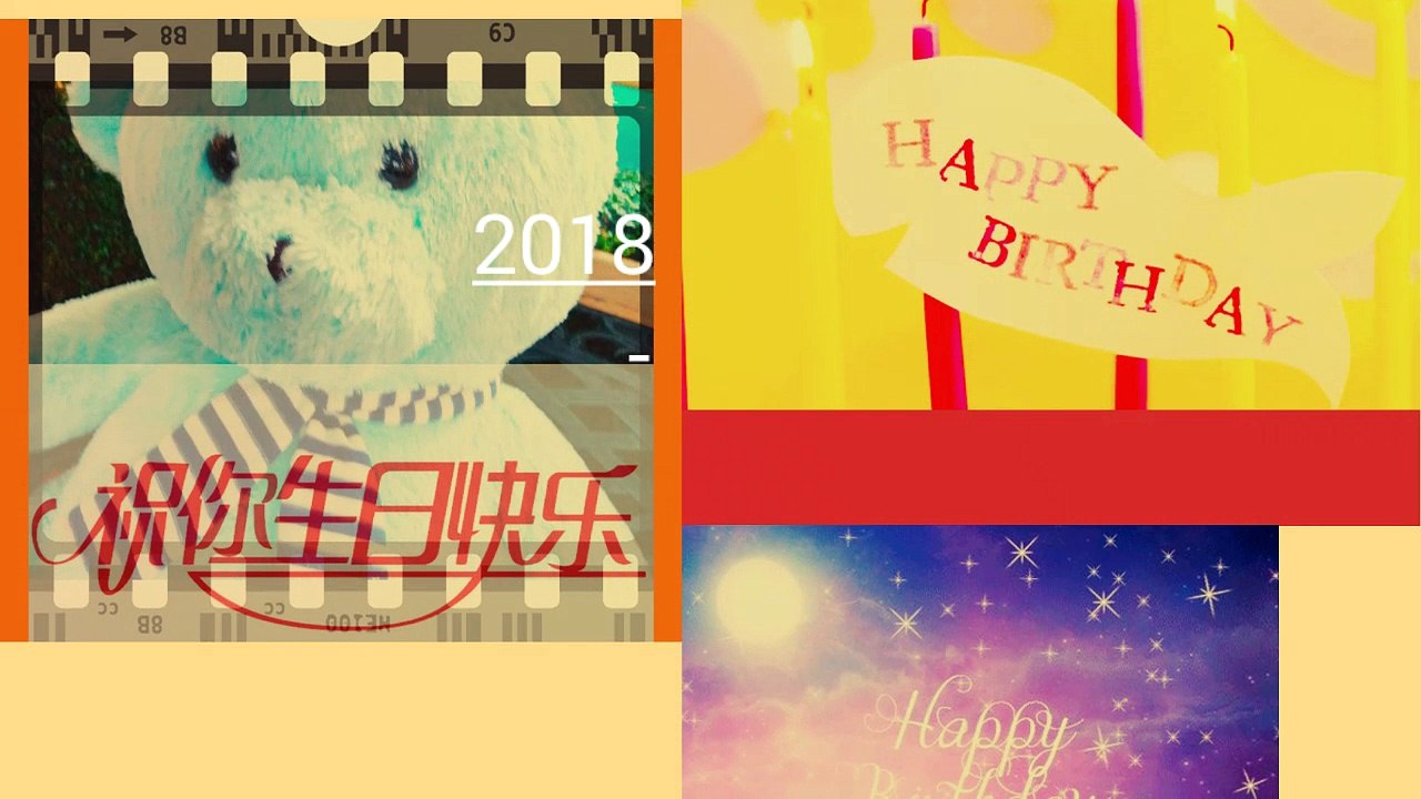 5 李京恬0107生日快乐，微影片-乡村 祝福不能忘。李京恬Eunice