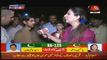 Nawaz Sharif Chor Hai Awam Kay Liye Manhoos Package Hai- Voter of NA-53