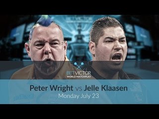 Peter Wright vs Jelle Klaasen | BetVictor World Matchplay Preview Show