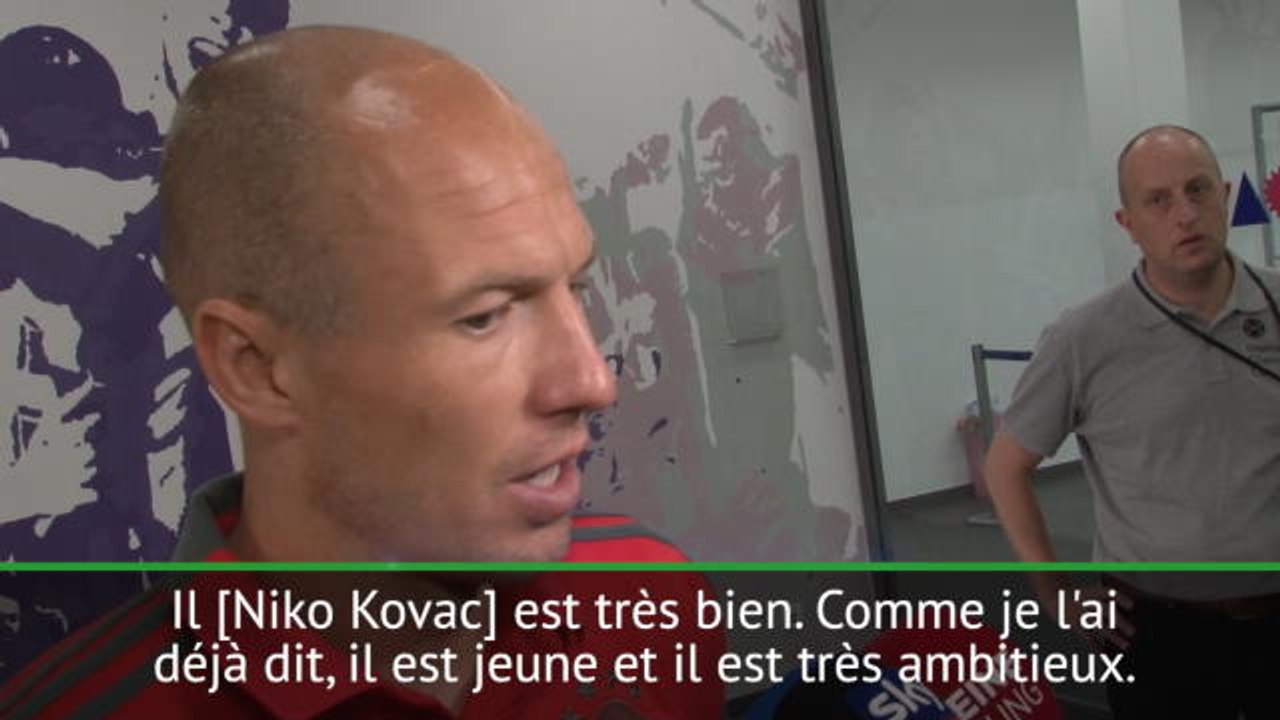 Bayern - Robben: "Nous allons soutenir Kovac"