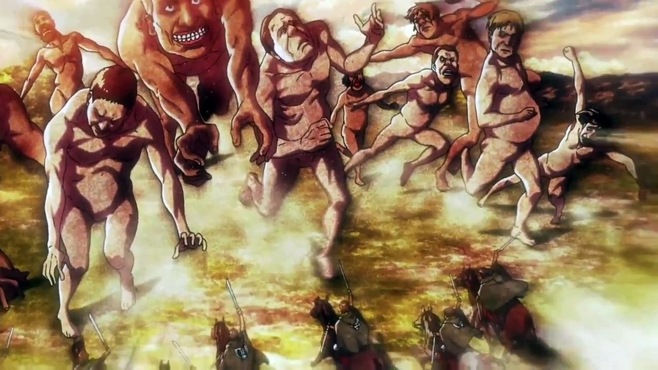 Attack on Titan - Commander Erwin Loses His Arm But Still Saved Eren - English Dub