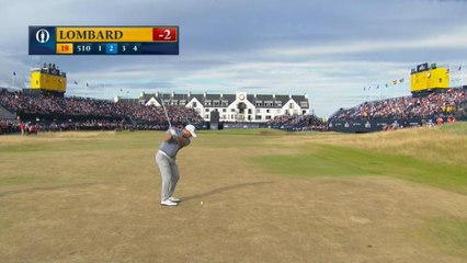 Lombard signs off round with a walk-off eagle