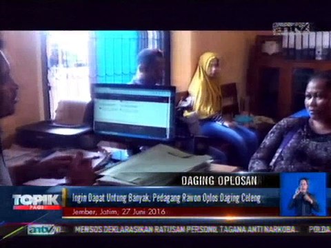 Ingin Untung Banyak, Pedagang Rawon Oplos Daging Celeng