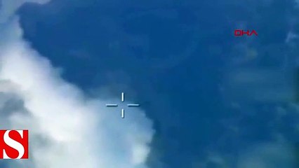 İHA tespit etti, uçaklar vurdu