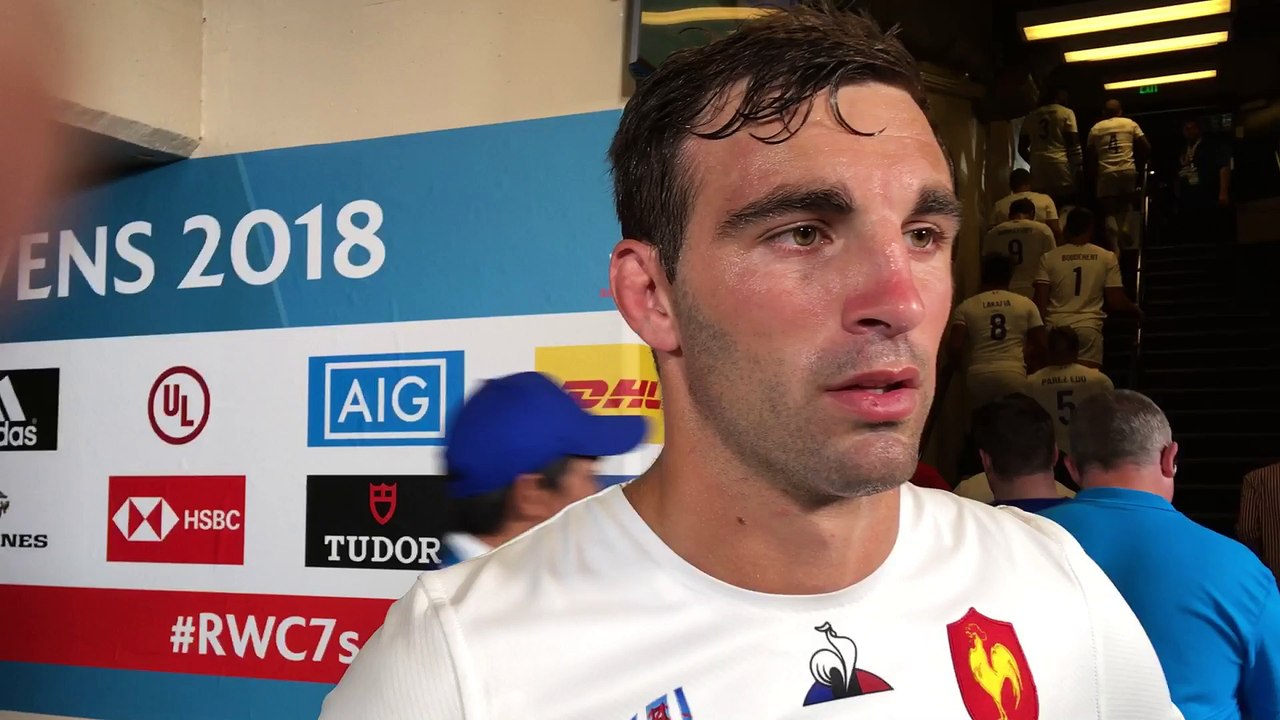 Jean-Pascal Barraque après la courte défaite face à la Nouvelle-Zélande