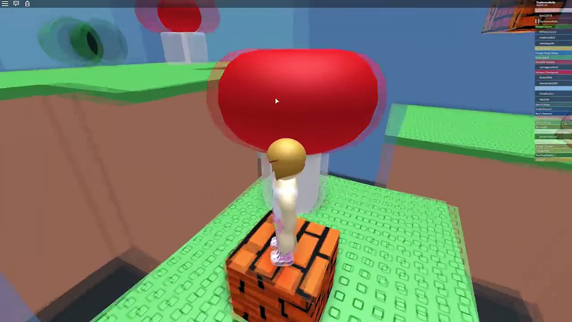 Roblox Escape Mario Adventure Obby With Molly The Toy Heroes Games Dailymotion Video - roblox obby mario