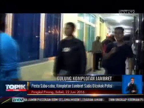 Pesta Sabu, Komplotan Jambret Sadis Dibekuk Polisi