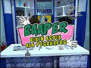 Baaper Ayu Ting, Cara Bikin Casing HP dari Koran