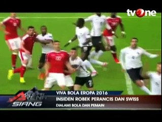 Insiden Robek di Laga Antara Prancis Melawan Swiss