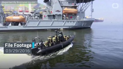 US And Allies Sink A Practice Warship In The Pacific