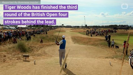 Woods Still In Contention At British Open