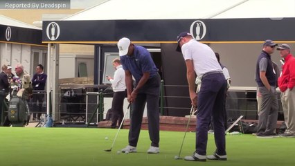 Tiger Woods Puts Up A Fight At The Open Championship
