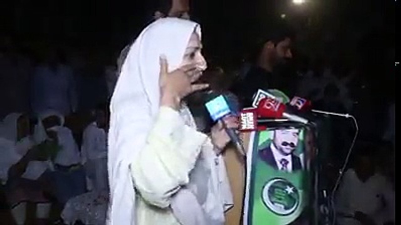 (رانا ثنا اللہ کے بعد)۔ حافظ آباد سے ن لیگی امیدوار سائرہ افضل تارڑ نے اپنے خطاب میں کہا اللہ بھی تجربوں سے سیکھتا ہے