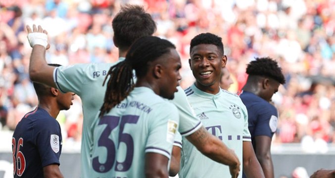 Uluslararası Şampiyonlar Kupasında Bayern Münih, PSG'yi 3-1 Yendi