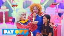 Day Off:  Janine Gutierrez at Ken Chan, naging clowns for a day!