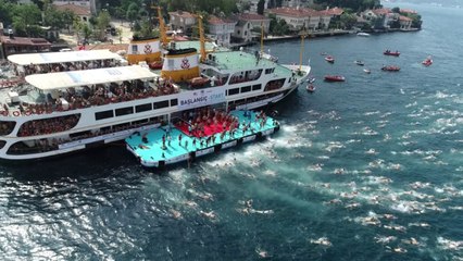 Kıtalar Arası Yüzme Yarışı Heyecanı Başladı