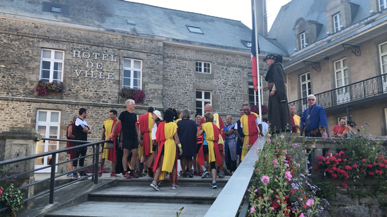 La course des messagers de la Fête des remparts