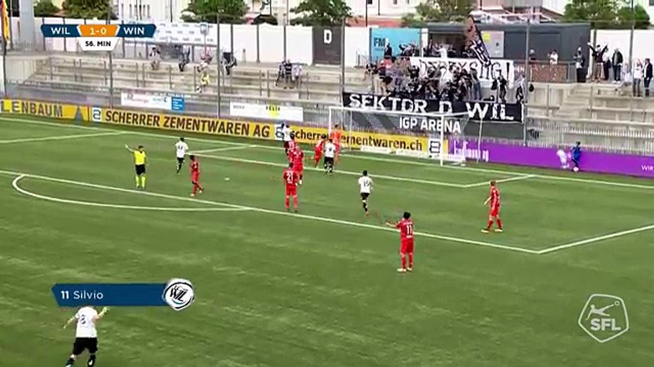 Wil 2:0 Winterthur (Switzerland. Challenge League. 21 July 2018)
