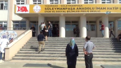 Tekirdağ'da KPSS Heyecanı...sınava Son Anda Yetiştiler