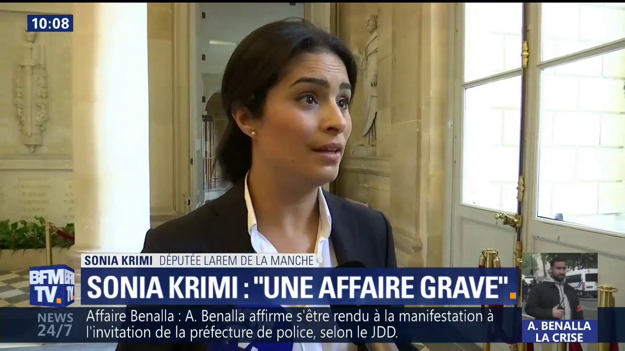 Affaire Benalla: "C'est une affaire grave",  affirme Sonia Krimi, députée LaREM