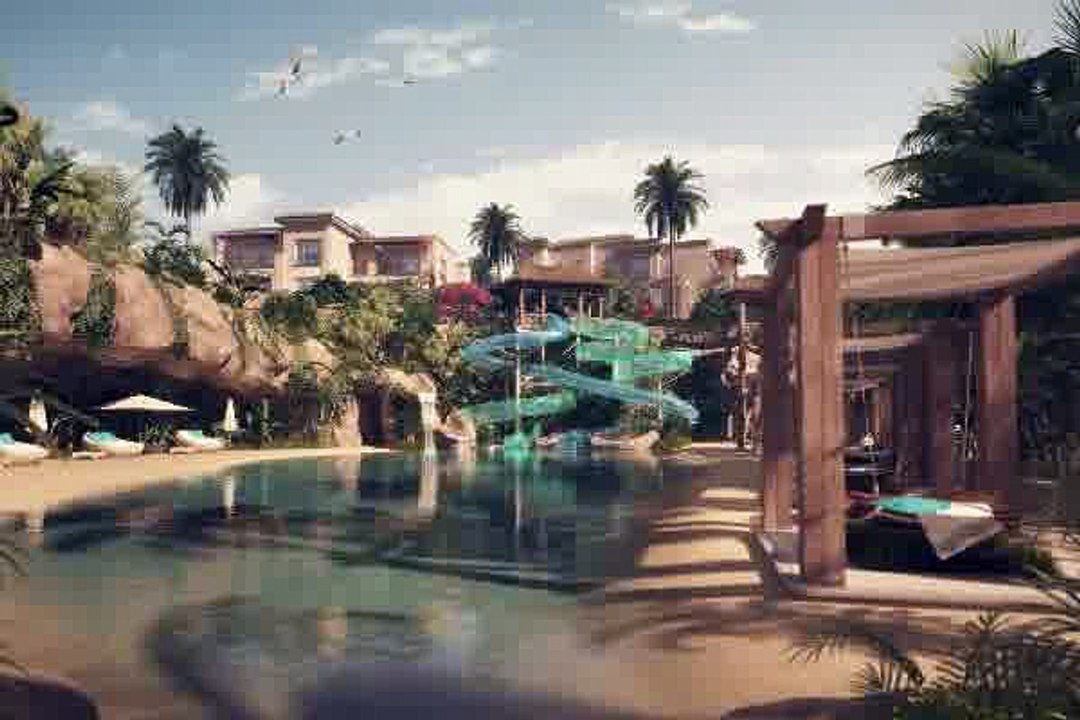 شاليه دور ارضي للبيع في العين السخنة يرى البحر