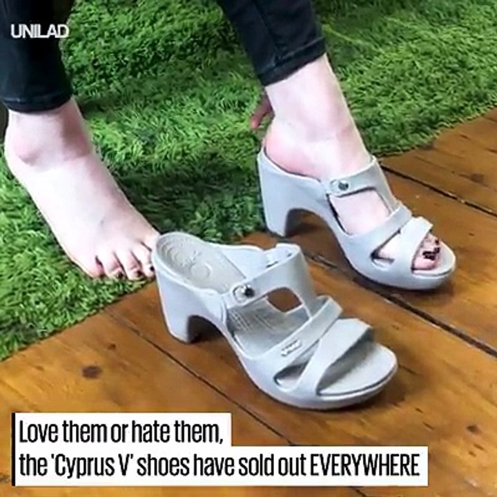 High-heeled Crocs officially exist! Who would wear these? 