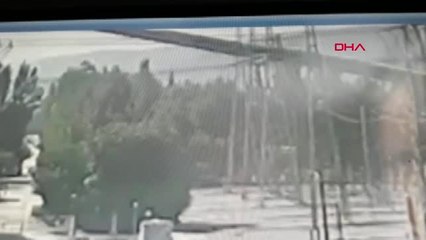 Muğla Yatağan Termik Santrali'ndeki Çökme Anı Kamerada