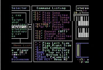 Chicago "Colour My World" Commodore 64 Stereo Sid Player Keyboard