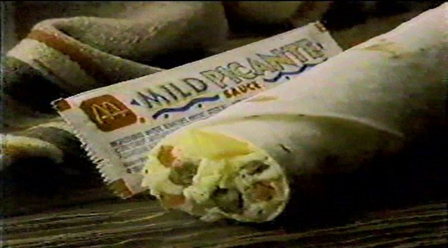 1991 McDonalds TV Ad Breakfast Burrito Introduction