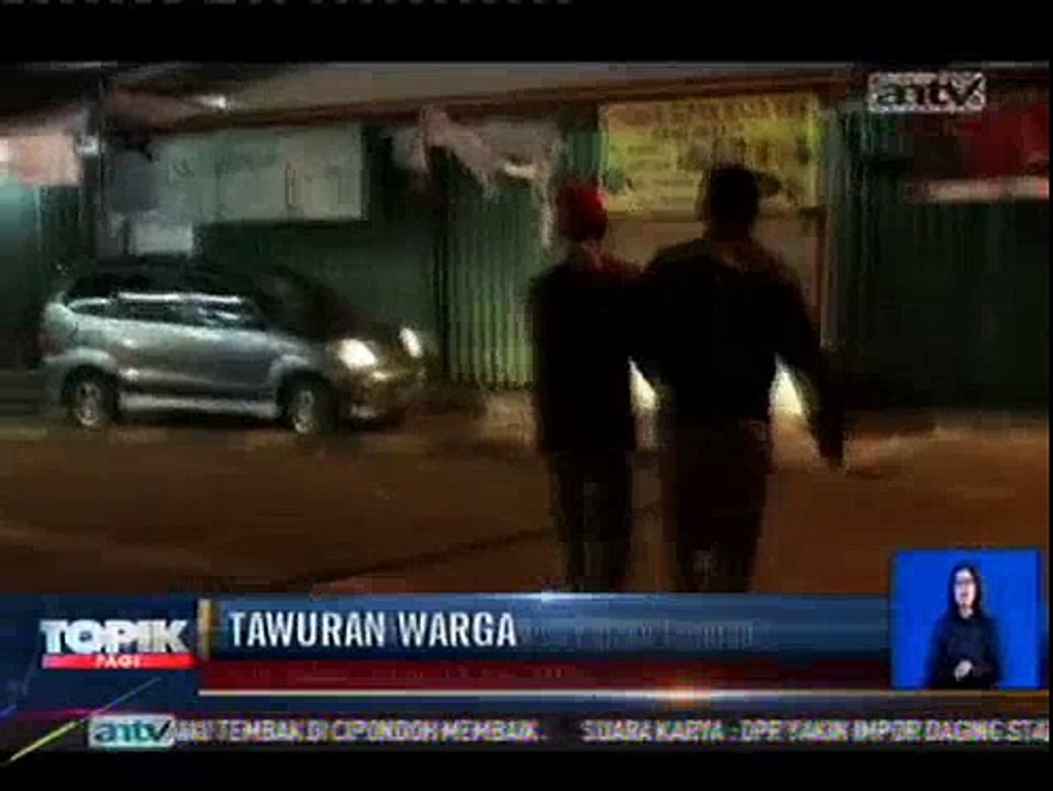 Lukai Warga, Pelaku Tawuran Ditangkap Polisi