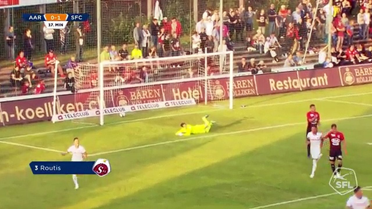 Aarau 0:2 Servette (Switzerland. Challenge League. 21 July 2018)