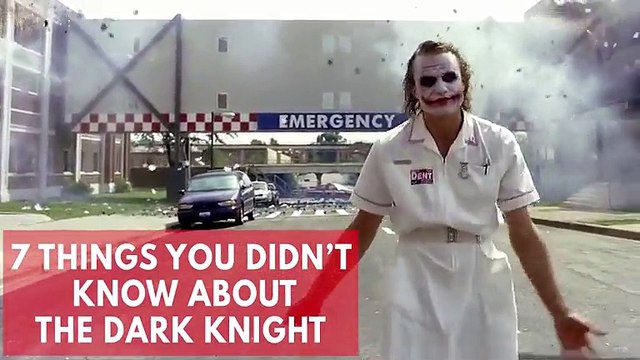 7 Things You Didn't Know About 'The Dark Knight'