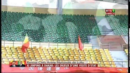 Arène Nationale de Lutte : Remise Clef - Senegal / Chine  #1