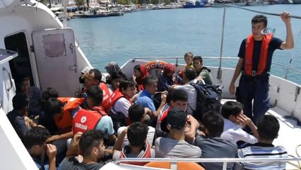 Çanakkale'de 42 Kaçak Göçmen Yakalandı