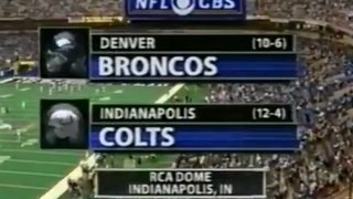 2005-01-09 AFC Wild Card Denver Broncos vs Indianapolis Colts