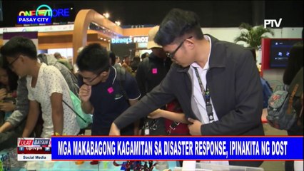 Mga makabagong kagamitan sa disaster response, ipinakita ng DOST
