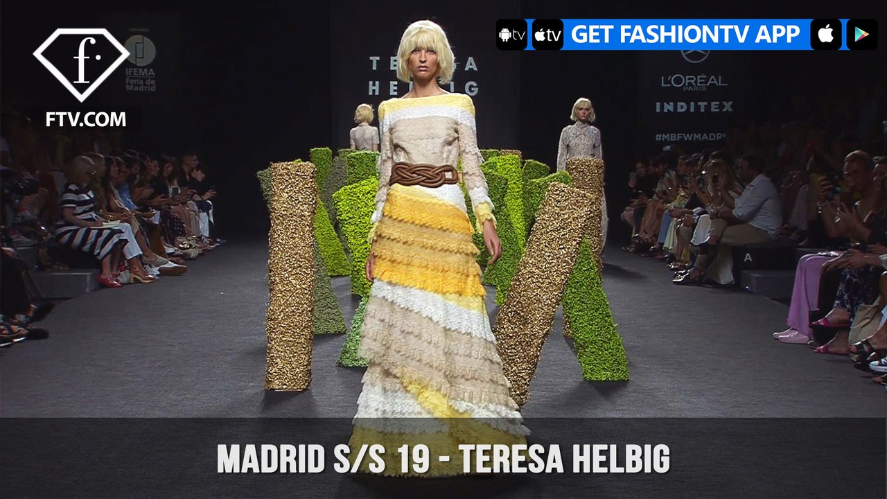 TERESA HELBIG Madrid Spring/Summer 2019 | FashionTV | FTV