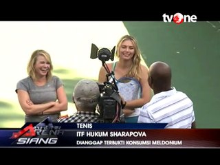 Gunakan Obat Terlarang, Sharapova Disanksi 2 Tahun