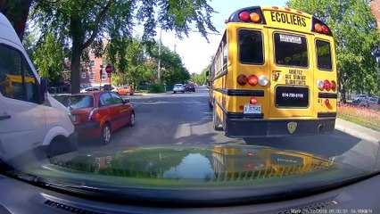 Stand off with Delivery Truck Driver